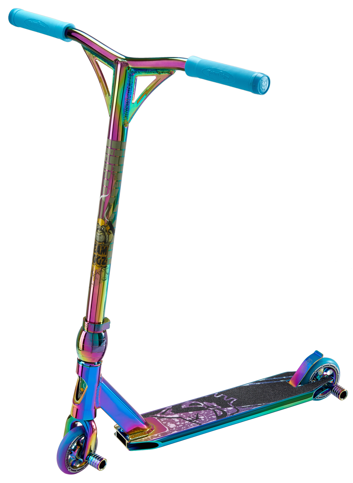 rainbow scooter