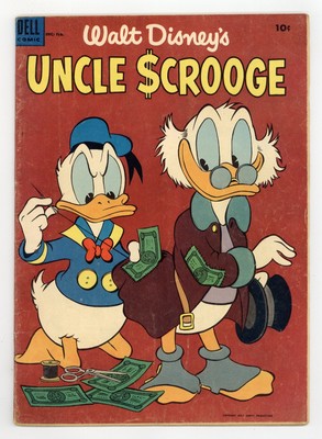 Uncle Scrooge #4 FR/GD 1.5 1954