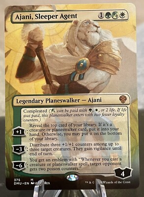 MTG Ajani, Sleeper Agent Dominaria United 375 Regular Mythic