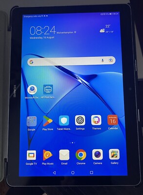 Huawei MediaPad T3 10" 16GB (Unlocked) Black / Space Grey, Wi-Fi & 4G - Used