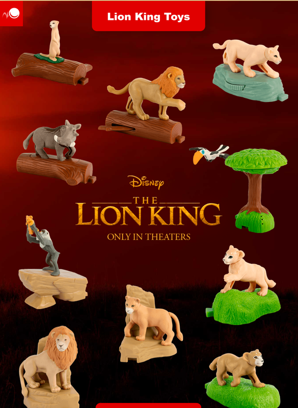 the lion king happy meal toys 2019