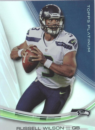 2013 Topps Platinum Russell Wilson #31