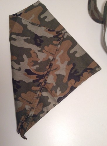 Camouflage Set With Money Belt Waist Bag, Hankerchief, Beer Cooler, And Belt