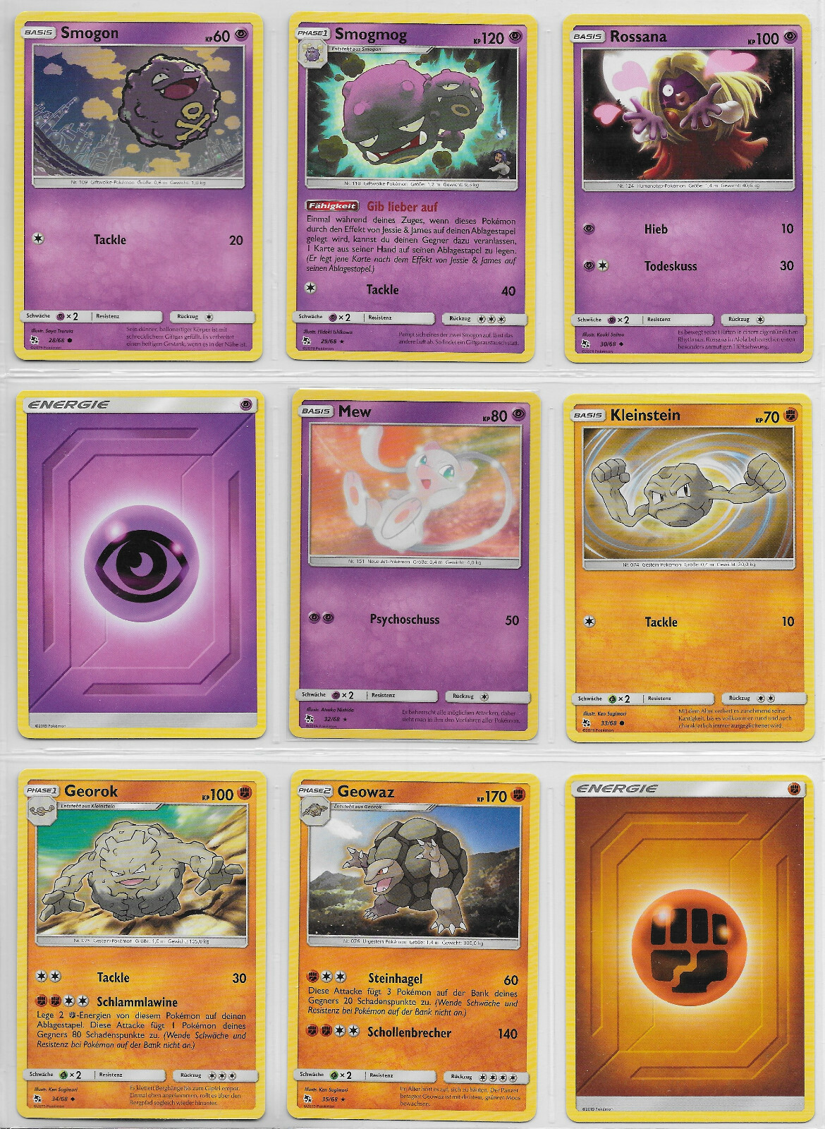 Lot - Basis Karten Sammlung - Verborgenes Schicksal - 2019 - Deutsch - Mint