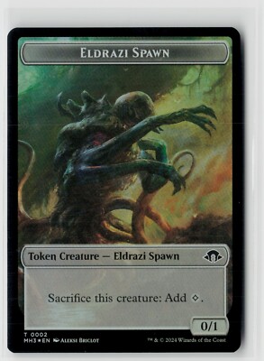 MTG Modern Horizons 3 Eldrazi Spawn // Bird Foil x1 NM Token