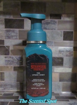 Bath and Body Works White Barn THE UPSIDE DOWN Stranger Things Hand Soap *NEW*