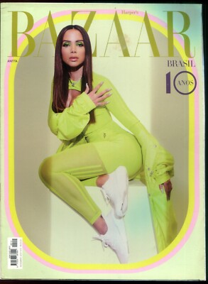 BAZAAR MAGAZINE BRAZIL 2021a - November 10th Anniv. Anitta Singer Songwriter