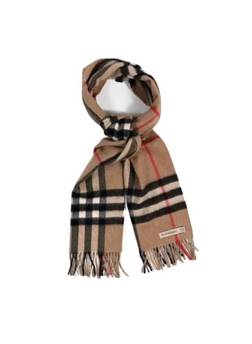 スカーフ BURBERRY Burberry Scarves Women Wool Beige Wool scarf Burberry Beige in Wool - 51020010