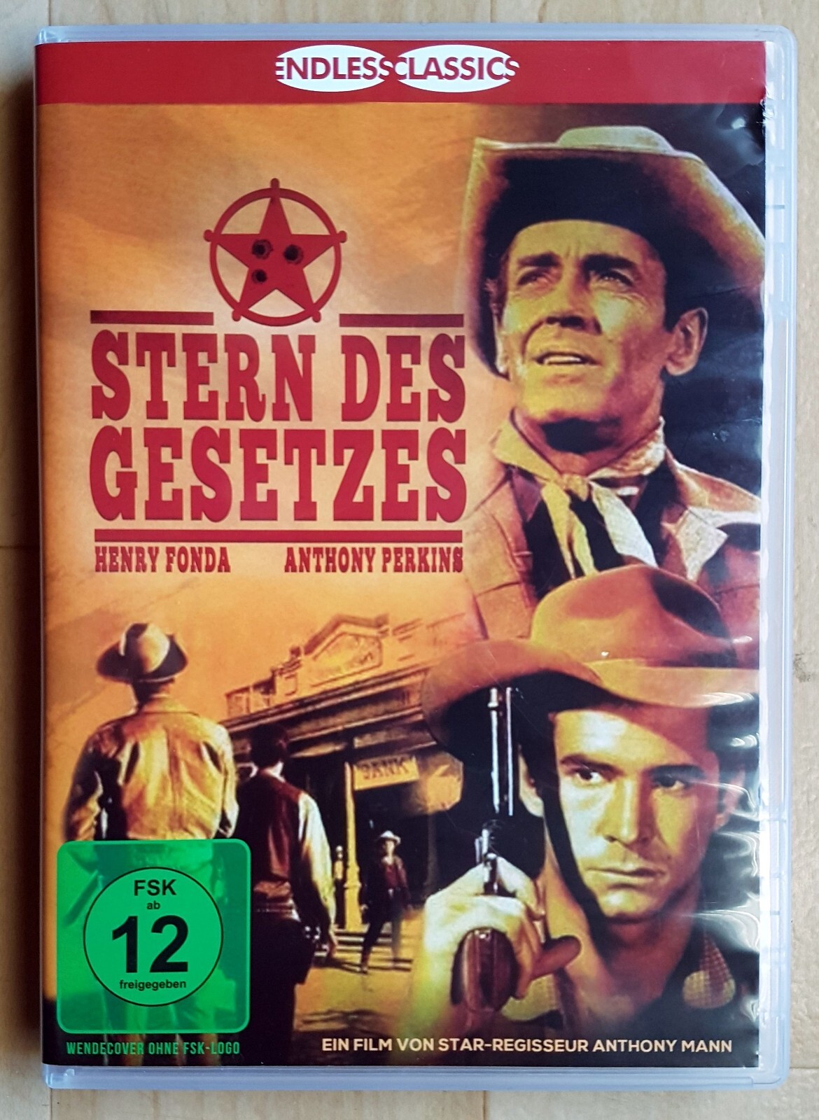 Stern des Gesetzes -DVD- Westernklassiker mit  Henry Fonda und Anthony  Perkins