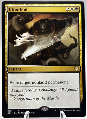 Utter End 232 Commander 2021 C21 MTG NM