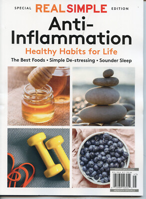REAL SIMPLE MAGAZINE SPECIAL EDITION ANTI-INFLAMMATION