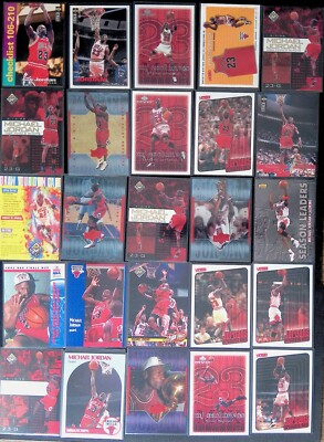 Michael Jordan 25 Card Lot