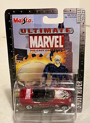 Maisto Ultimate Marvel Ghost Rider Series #1 Dodge Concept Die Cast NEW