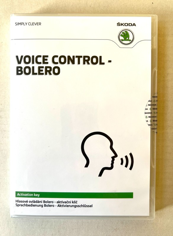 OEM Skoda SWAP voice control for the navigation system Bolero