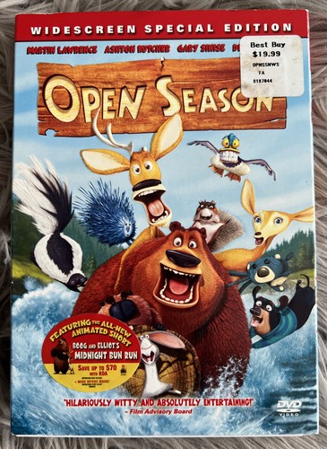 Open Season Widescreen Special Edition Slipcover DVD Ashton