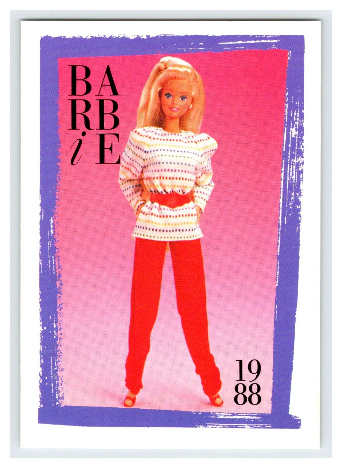 1988 BRIGHT & BREEZY BARBIE 1990 First Edition Barbie Doll