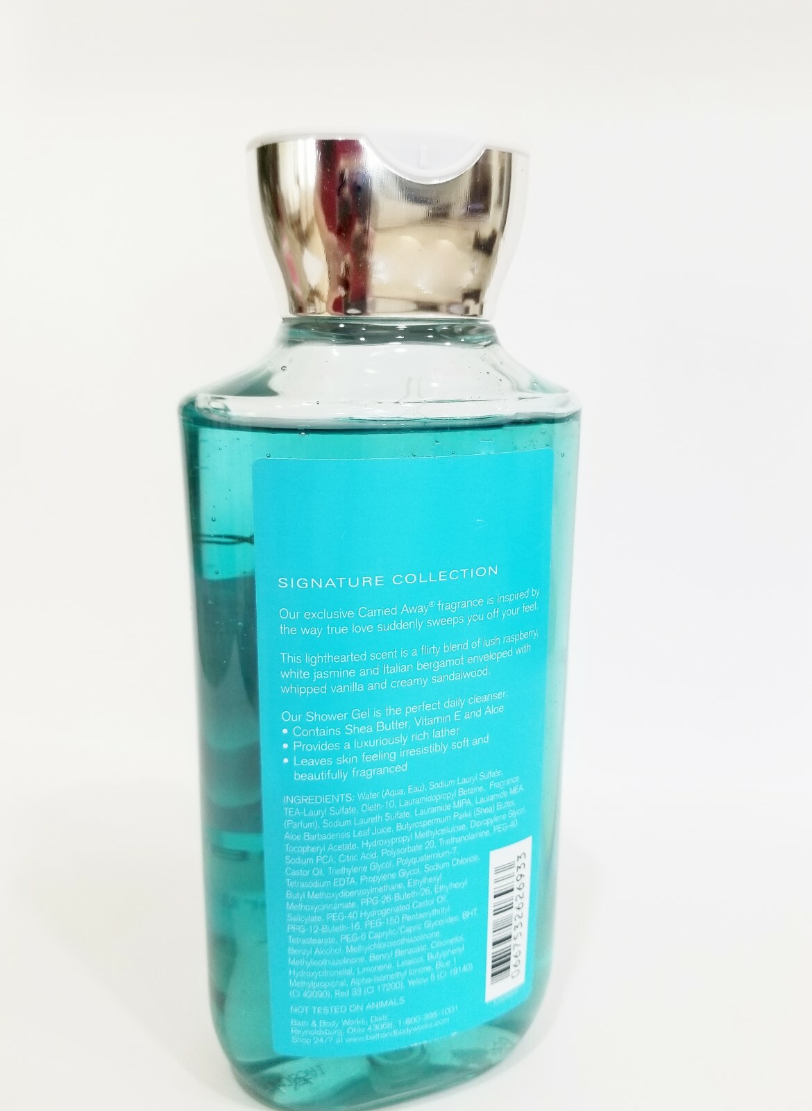 New ~ BATH & BODY WORKS ~ Carried Away Shower Gel 10 oz. ~ Free Shipping