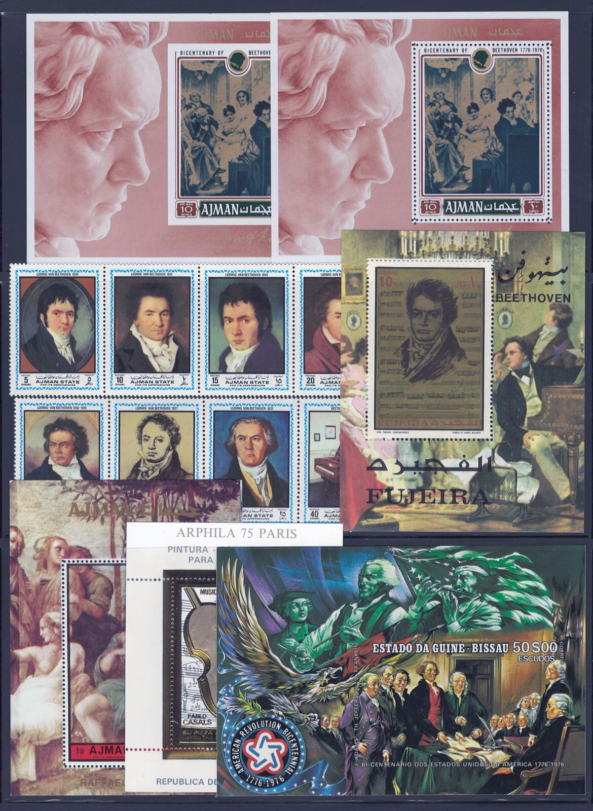 Music and Musicians Topical MNH Stamp Collection Zayix