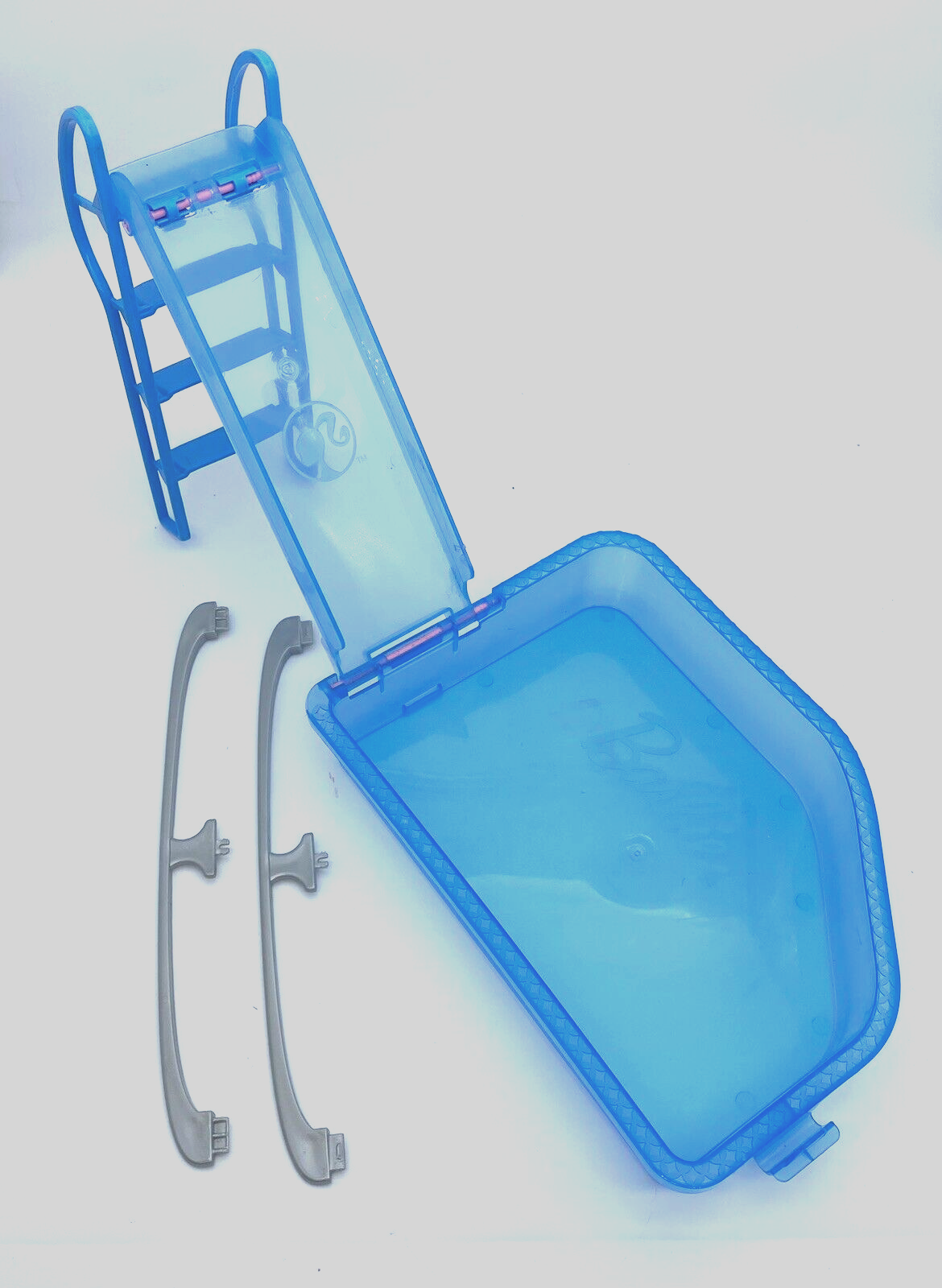 Barbie 2016 Dream Camper RV Replacement Part Pool with Slide Ladder & Roof Racks