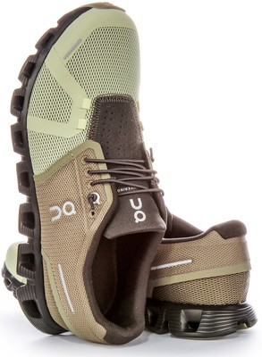 Pre-owned On Running Cloud 5 Reflective Shell Cloudtec Mens Sneaker Olivegreen Us 6 -13