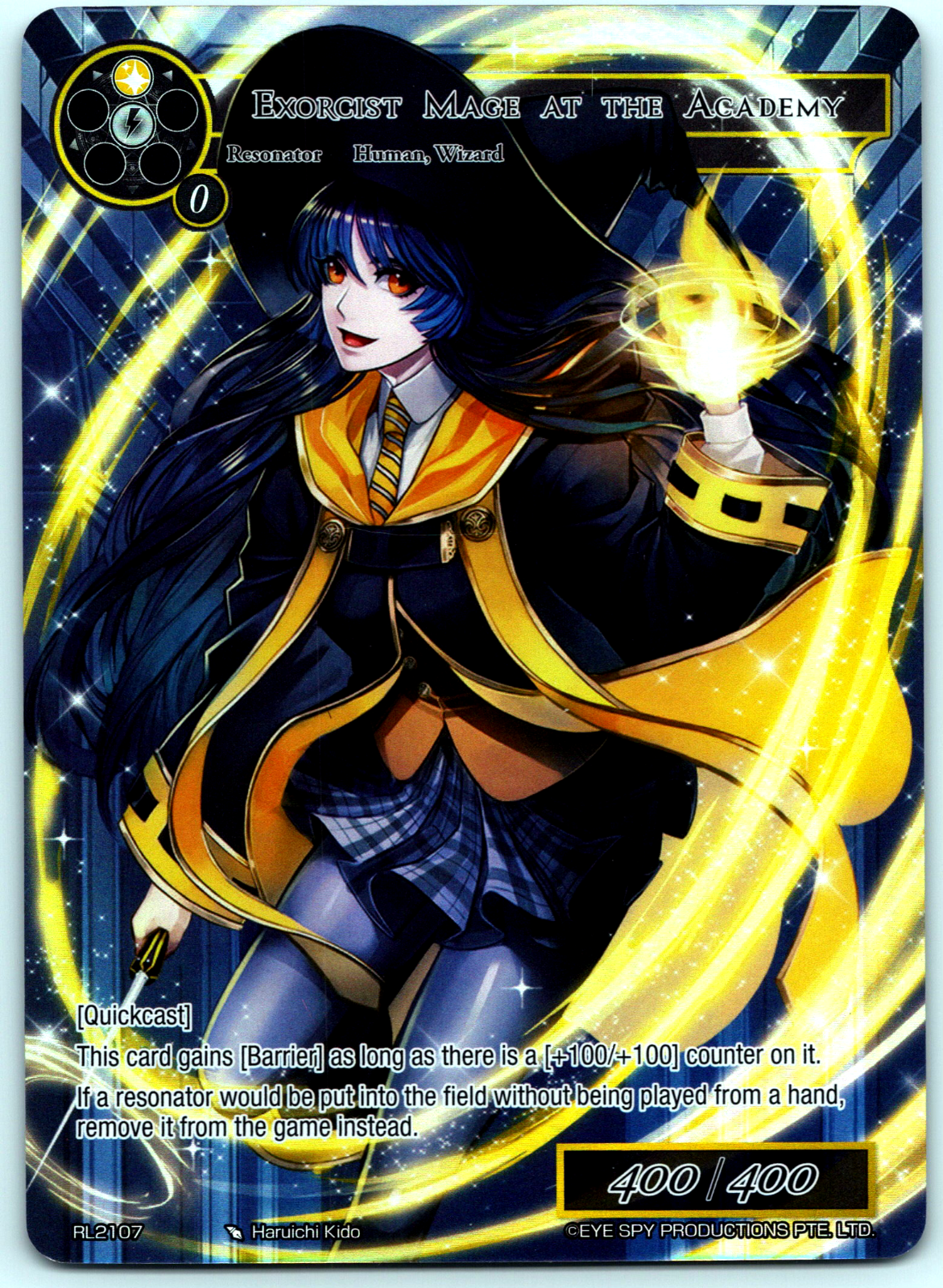 FORCE OF WILL TCG EXORCIST MAGE AT THE ACADEMY PROMO - FULL