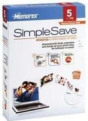 Simplesave DVD 5pk Cases