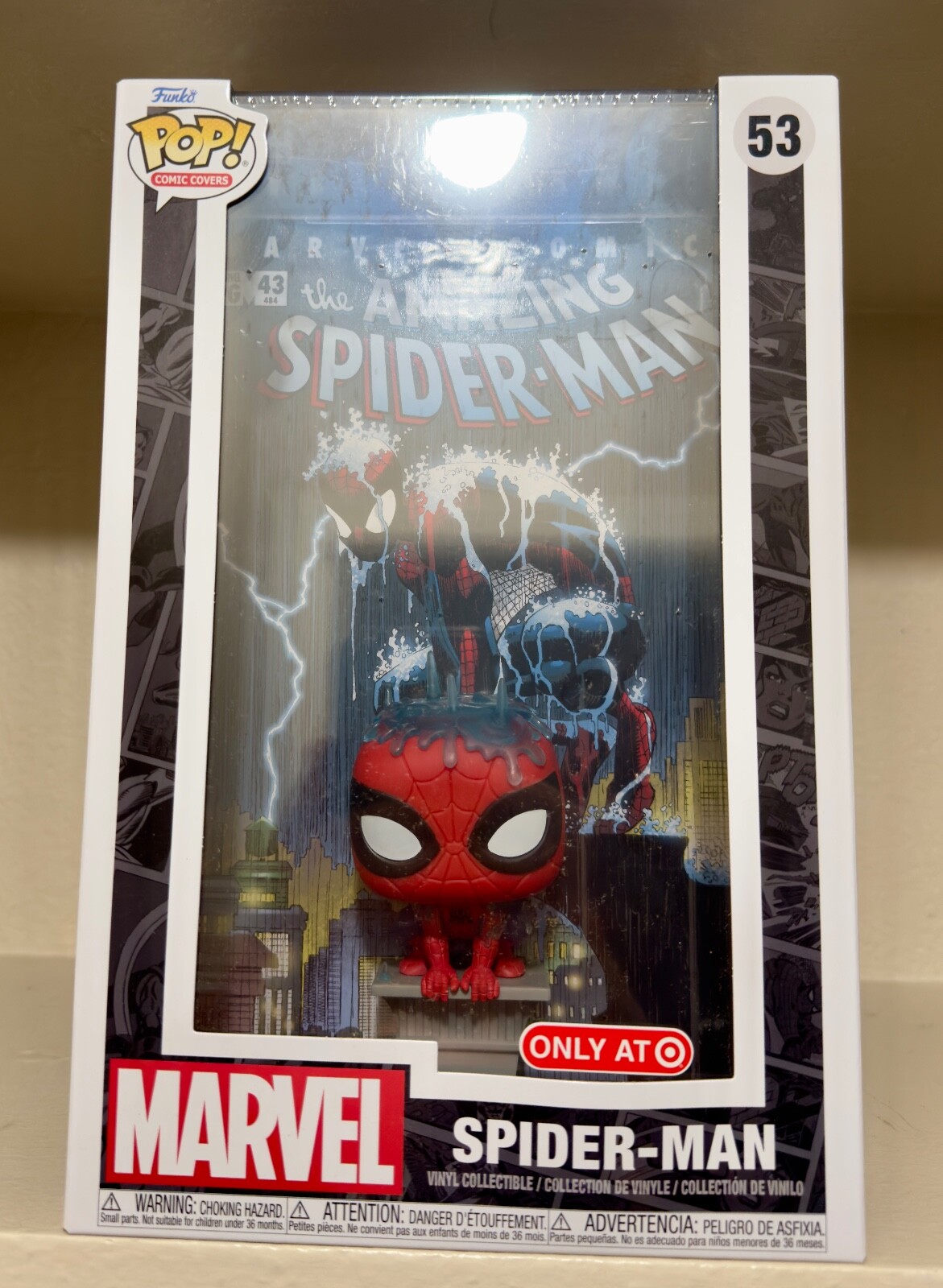 Funko POP! Comic Cover: Marvel Amazing Spider-man Figure #53