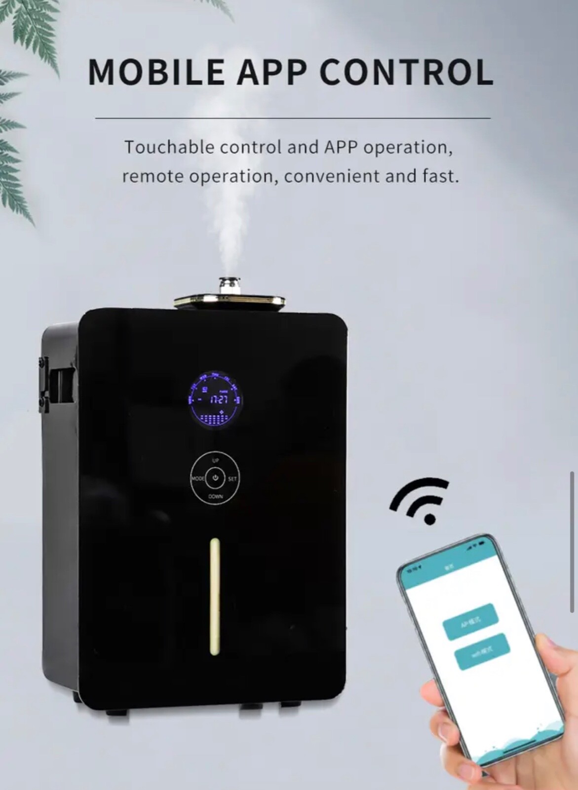 VanGogh360 Scent Diffuser 4900 Sqft Black HVAC Ready/ Aroma360  Hotel Collection