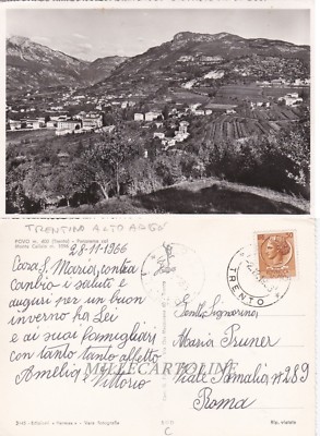 POVO: Panorama col Monte Calisio  1966