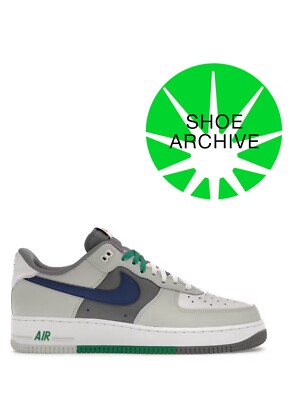 NEW Sz 8.5-13 Nike Air Force 1 '07 LV8 Split Light Silver Royal FD2592-001 X1-4