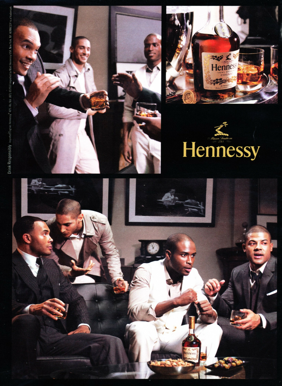 HENNESSY COGNAC AD #60 RARE 2010 OUT OF PRINT VINTAGE | eBay
