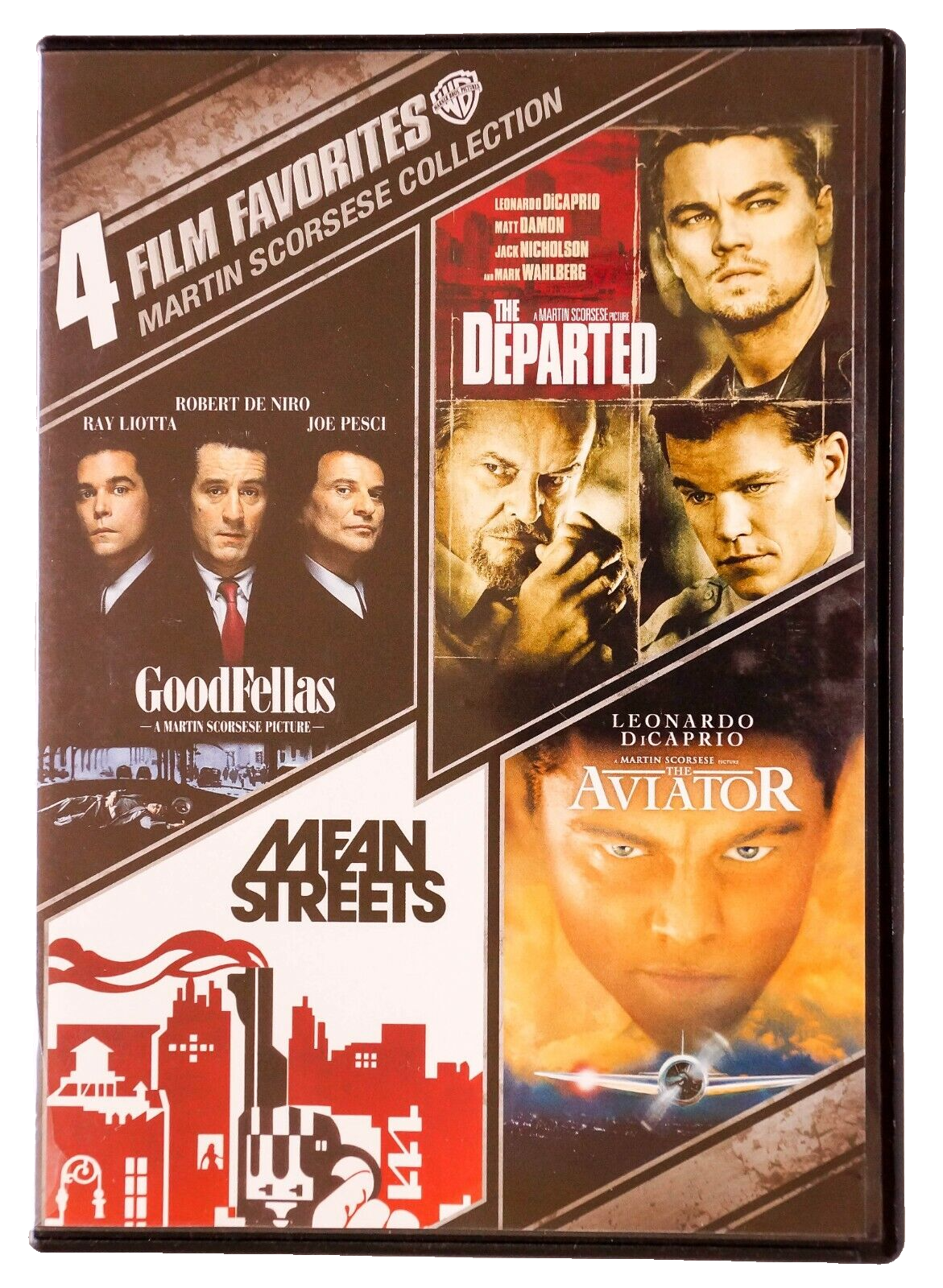 4 Film Favorites Martin Scorsese Collection (2012 WB DVD Box