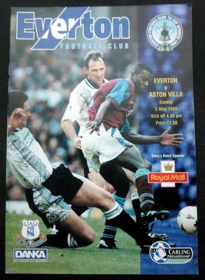 Everton v Aston Villa          5-5-1996