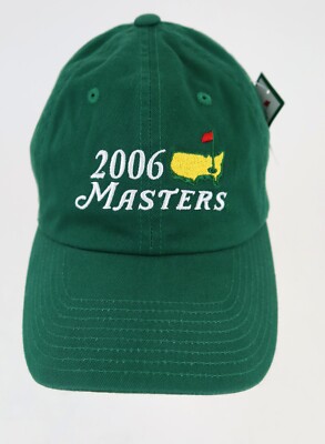 *New With Tag!* 2006 Masters Augusta National Cap Hat Phil Mickelson OSFA