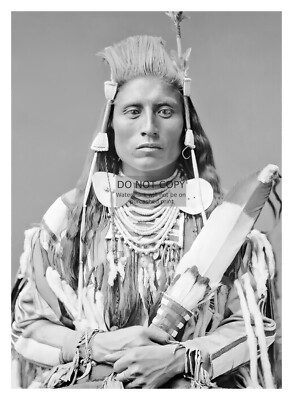CHIEF MEDICINE CROW NATIVE AMERICAN CROW NATION 5X7 PHOTO