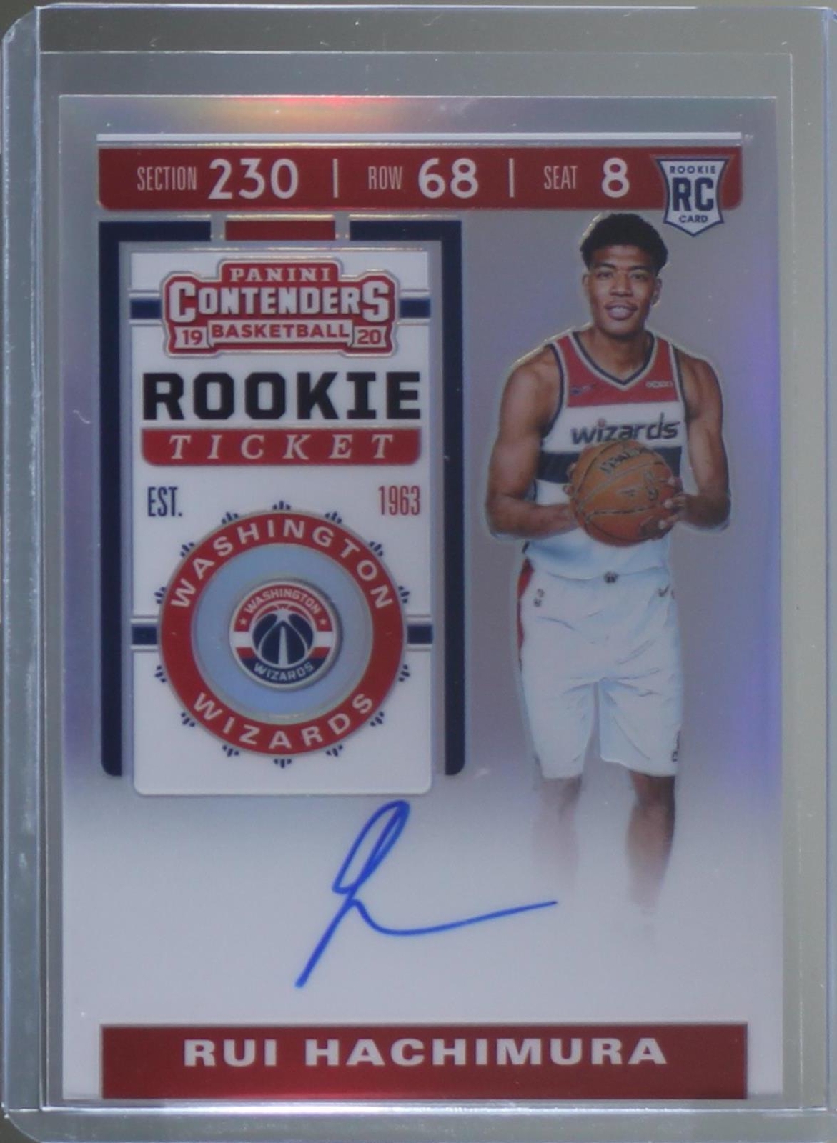 2019-20 Panini Contenders - Rui Hachimura #138
