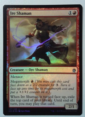 Ire Shaman *FOIL Uncommon* Magic MtG x1 A25 Masters 25