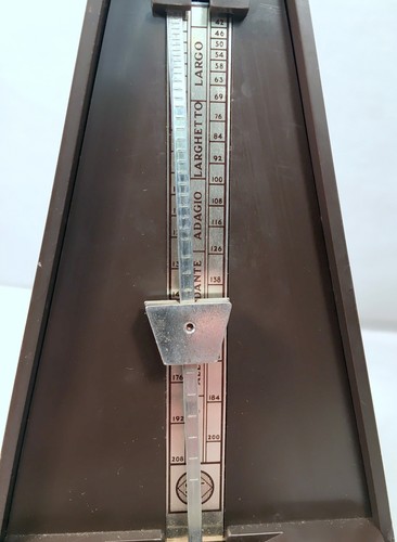 VINTAGE SETH THOMAS METRONOME #1104 CONDUCTOR
