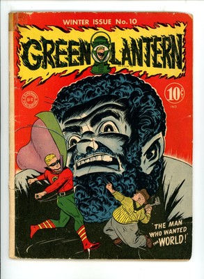Green Lantern Vol 1 10 GD (2.0) Cover Detached DC (1943) 1st Appearance 