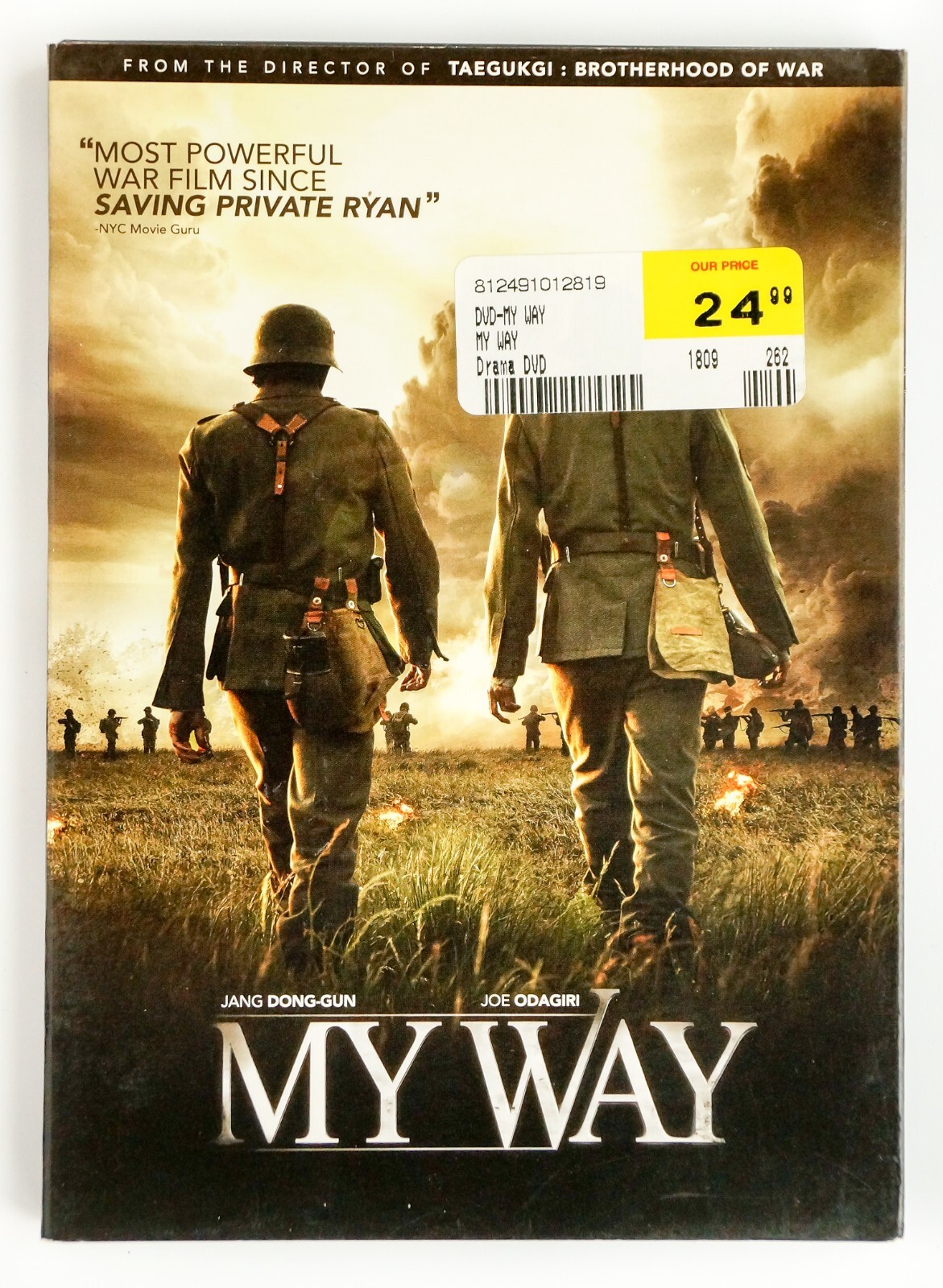 My Way ( DVD/2011) Jang Dong-Gun, Joe Odagiri, World War II