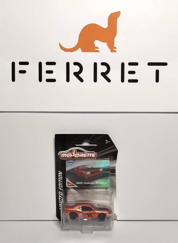 Original Majorette Auto: Dodge Challenger Sat Hellcat - Series 7 Limited Edition