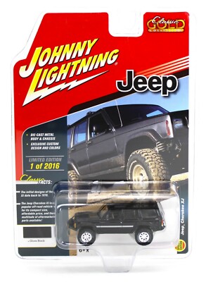 Apple - ヒーロー Johnny Lightning *BLACK* JEEP CHEROKEE 4x4 *2018 mc2-toys