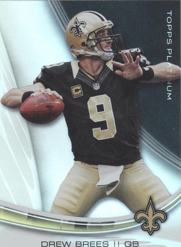 2013 Topps Platinum Drew Brees #42
