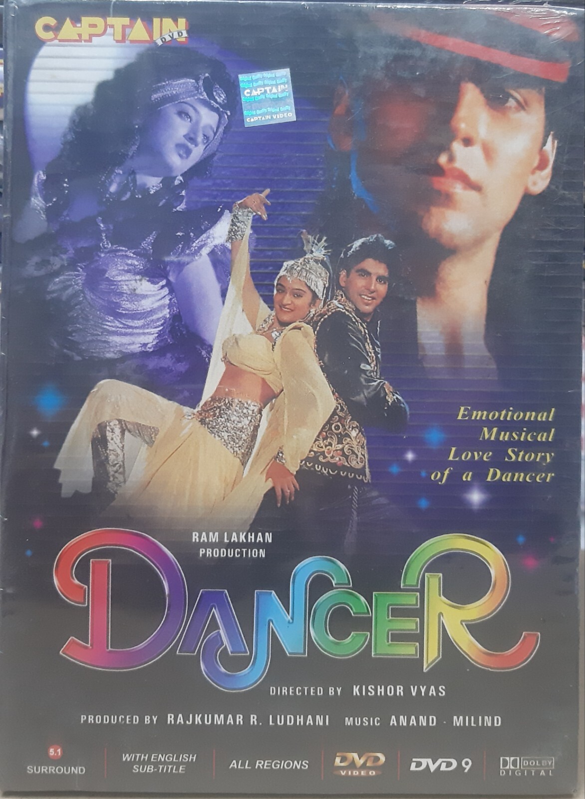 Dancer - Akshay Kumar - Bollywood Hindi Movie DVD English