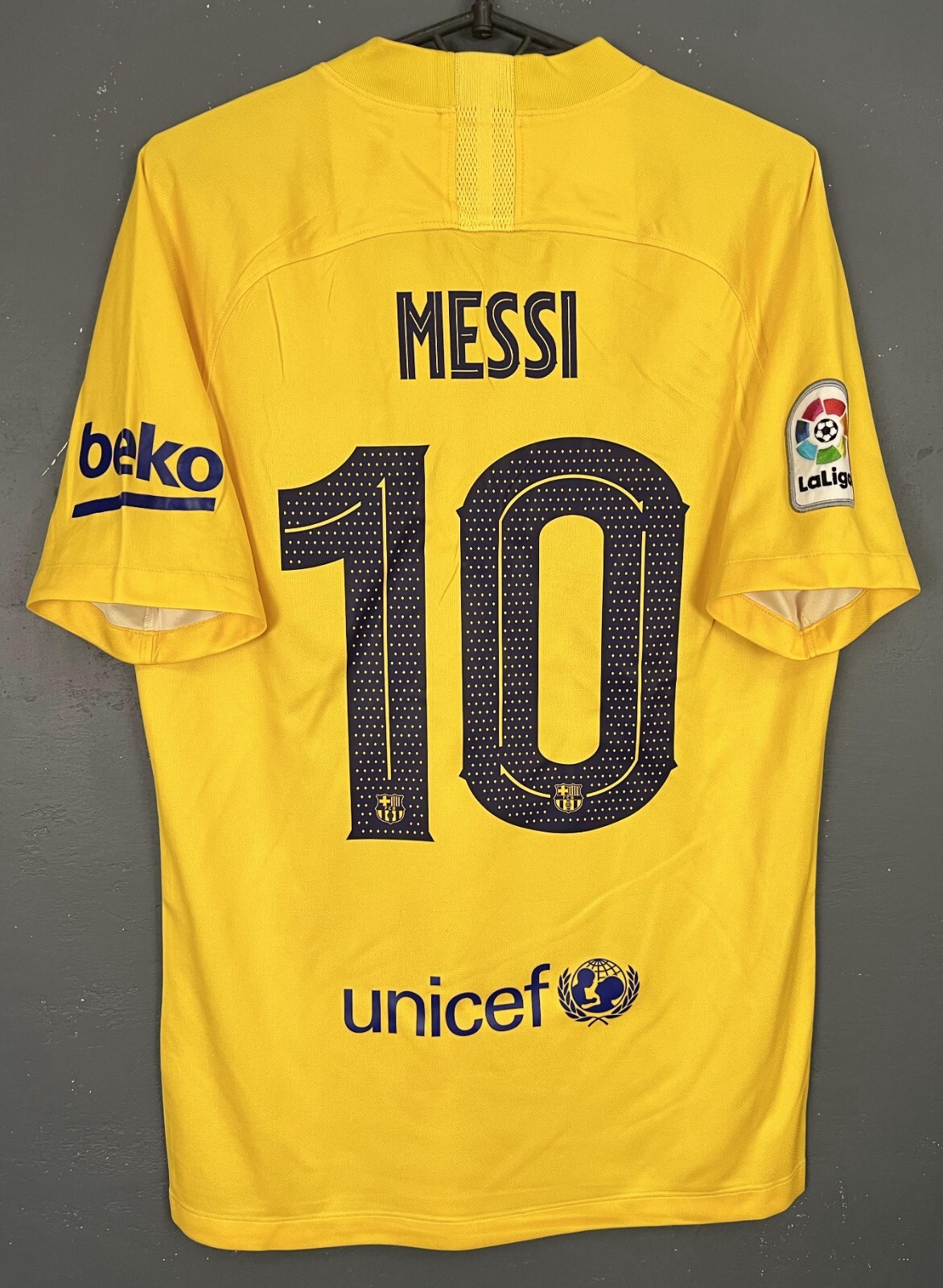 ウェア FC Barcelona Messi 10 uniform 20/21 2020/21 FC Barcelona Home Adult Lionel Messi #10 Official