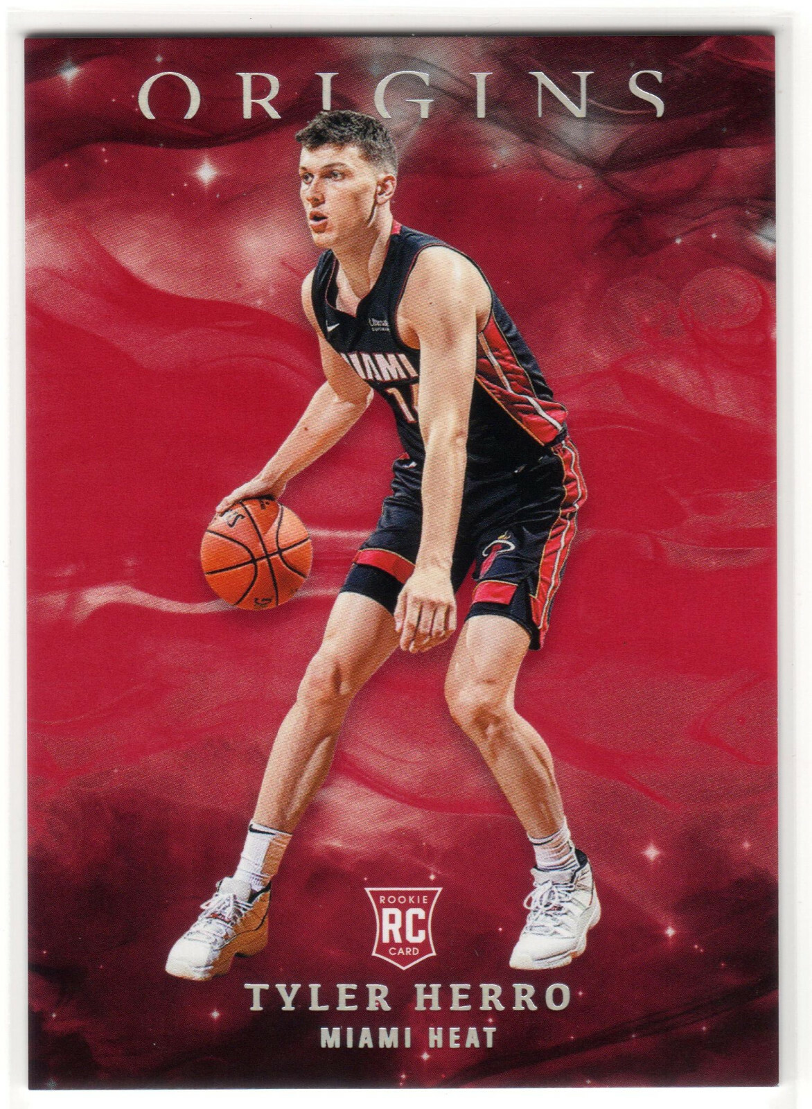 その他 Tyler Herro RC auto ORIGINS TYLER HERRO SP RC ▫ 2019-20 Origins Basketball #1 RED