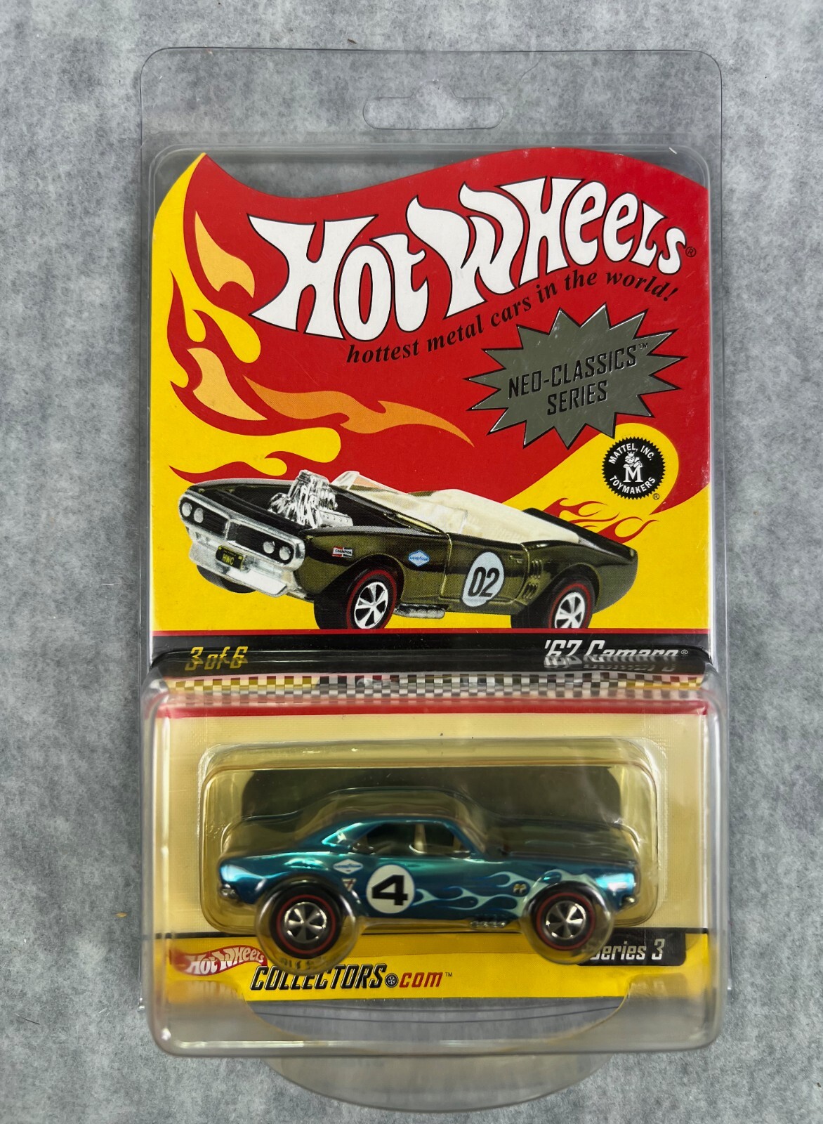 🇺🇸🇺🇸Hot Wheels RLC '67 Camaro Ice Blue Neo-Classics