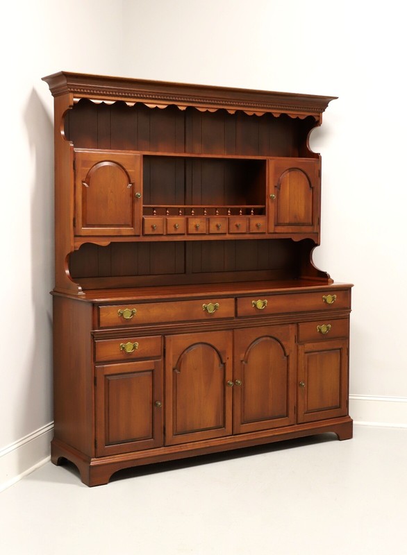 PENNSYLVANIA HOUSE Solid Cherry Colonial Farmhouse Hutch