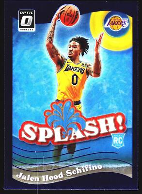 Jalen Hood-Schifino 2023-24 Donruss Optic Splash Purple RC