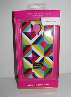 CUTE Macbeth Collection Galaxy S4 Iconic Hardshell Case - BRAND NEW IN BOX!!